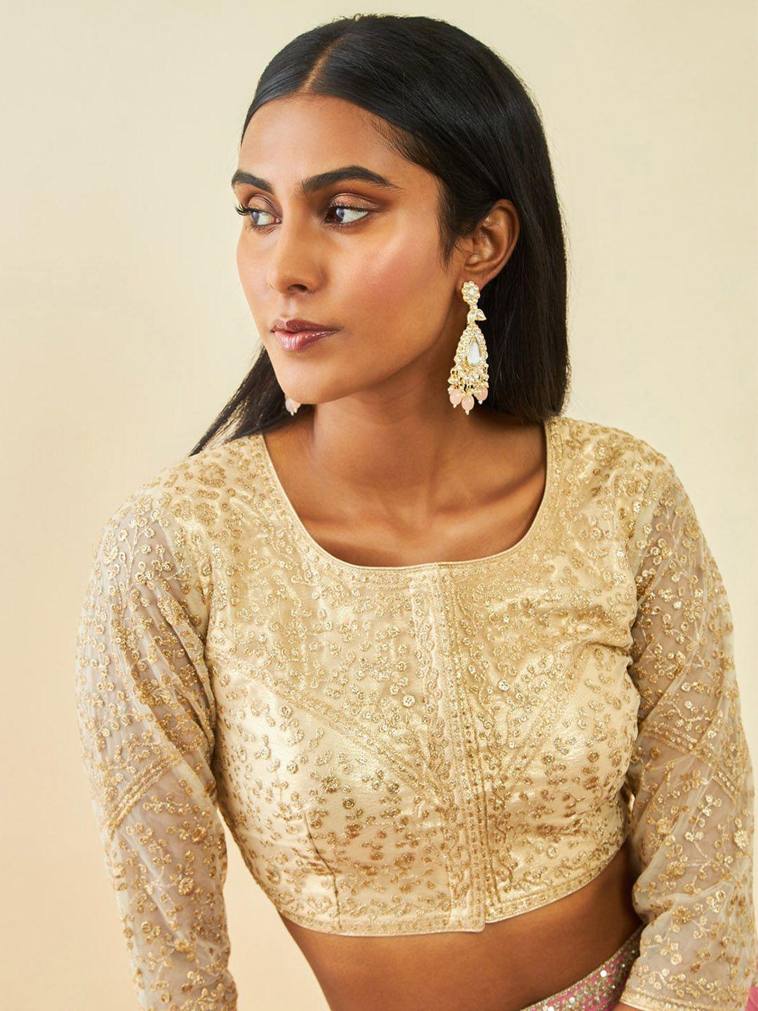 soch-embroidered-sequined-net-saree-blouse