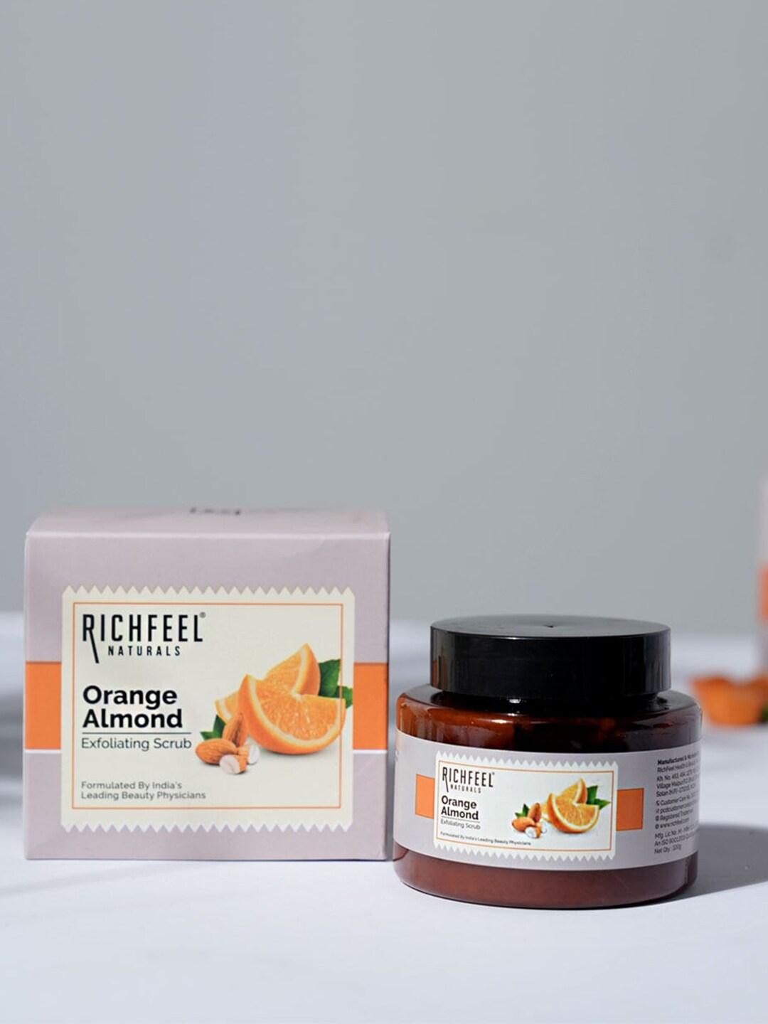 Richfeel Orange Almond Exfoliating Scrub - 100 g