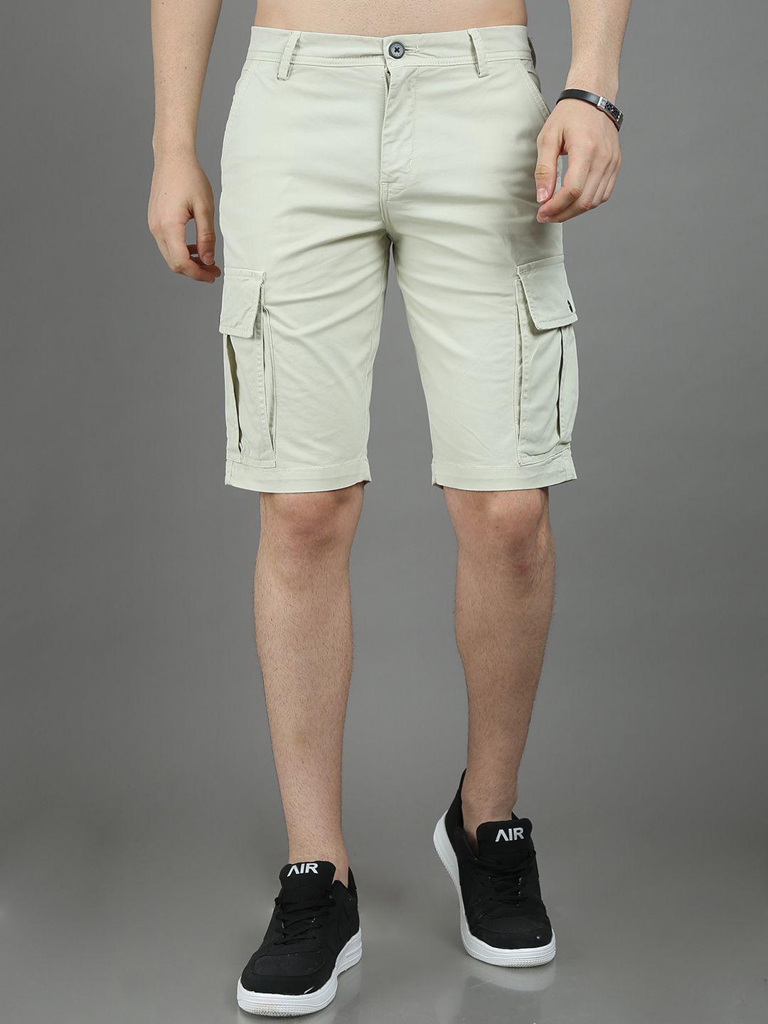 reslag-men-cream-coloured-cargo-shorts