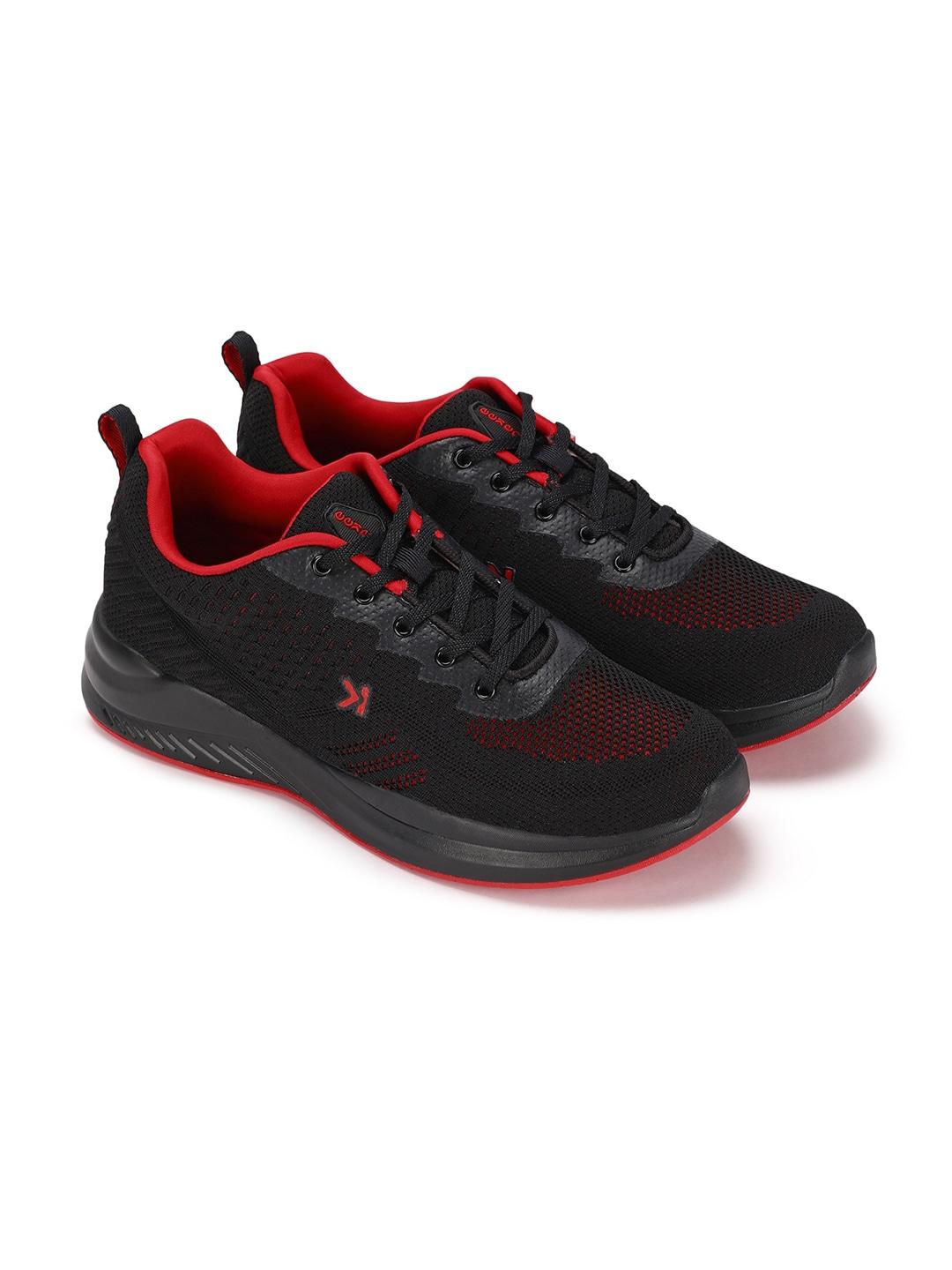 Paragon Men Textured Cushioned Insole Lace-Up Sneakers