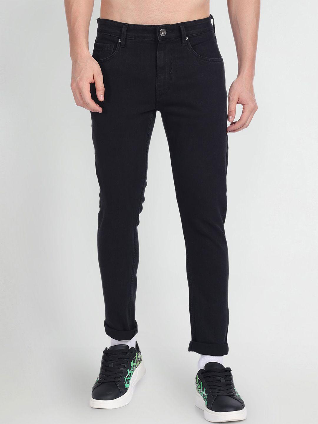 Flying Machine Men Tapered Fit Mid-Rise Stretchable Jeans