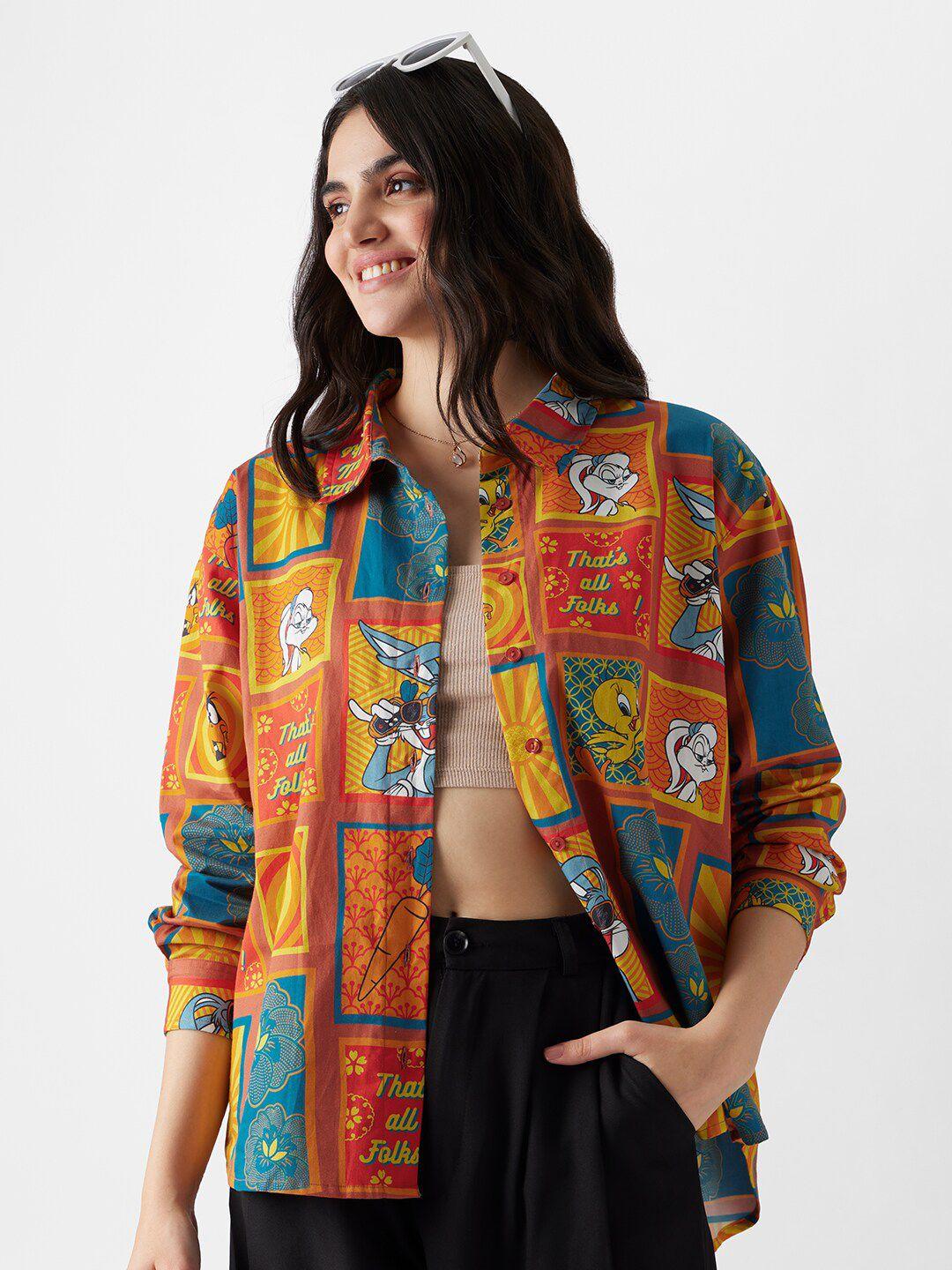 the-souled-store-looney-tunes-printed-relaxed-boxy-fit-casual-shirt