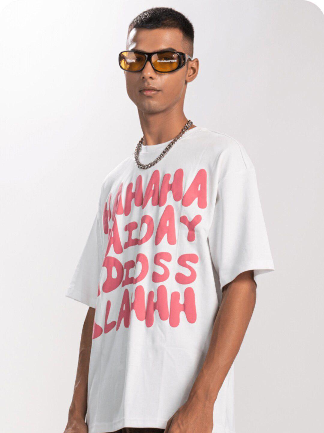 main-character-india-typography-printed-drop-shoulder-sleeves-cotton-oversized-t-shirt