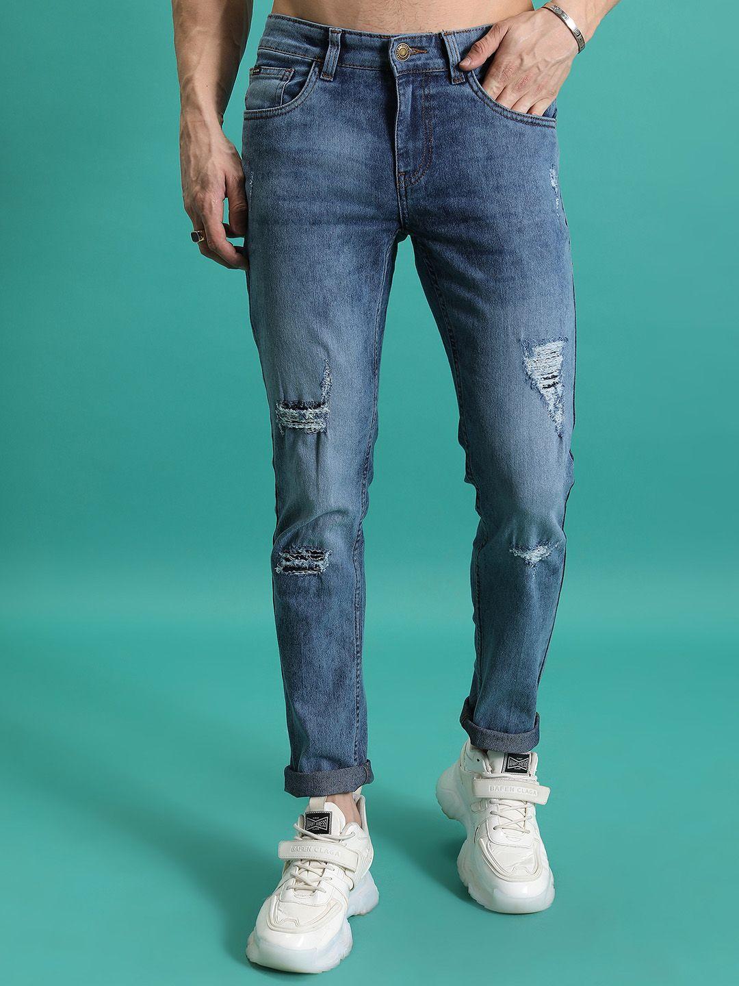 highlander-men-blue-skinny-fit-mid-rise-heavy-fade-mildly-distressed-stretchable-jeans