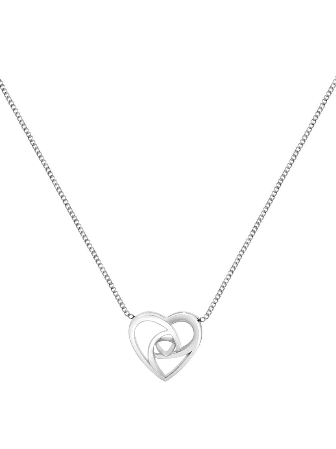 kicky-and-perky-925-sterling-silver-plated-&-heart-shape-pendant-with-chain
