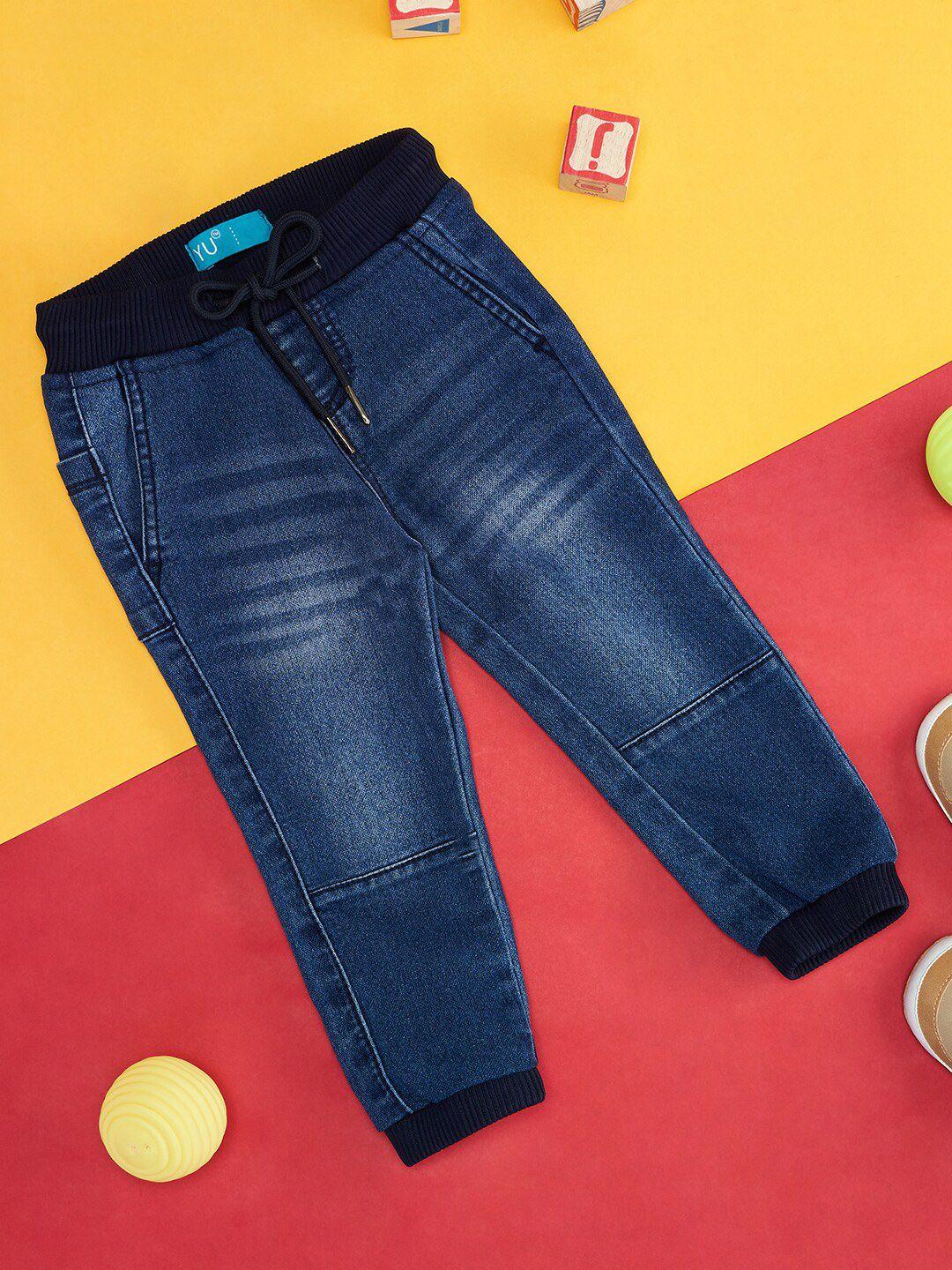 yu-by-pantaloons-boys-blue-slim-fit-clean-look-stretchable-jeans