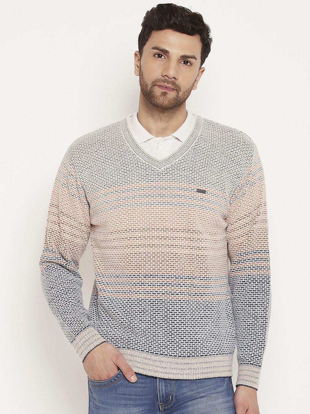 duke-striped-v-neck-acrylic-pullover