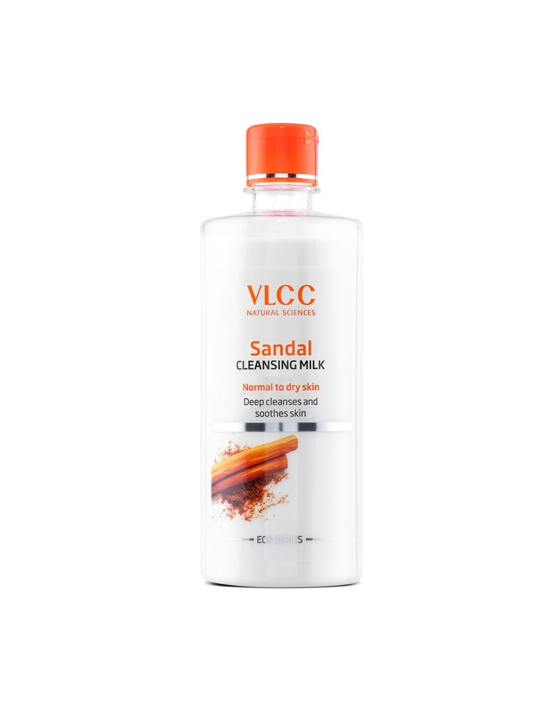 VLCC Sandal Cleansing Milk For Deep Cleansing & Skin Soothing - 500ml