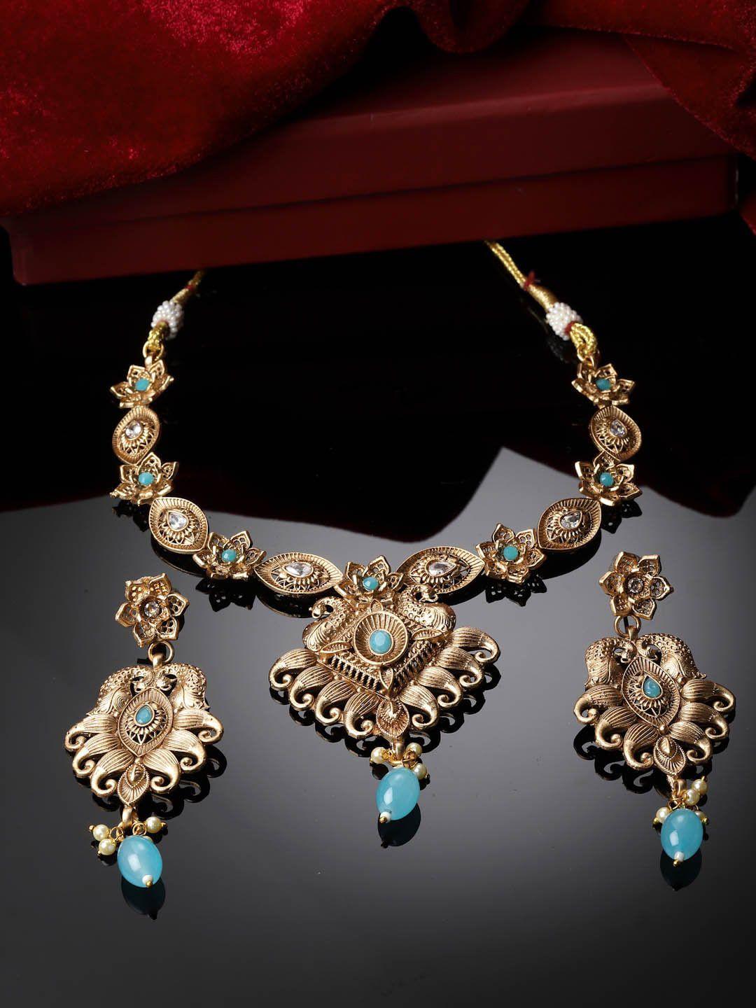 adiva-gold-plated-kundan-studded-jewellery-set