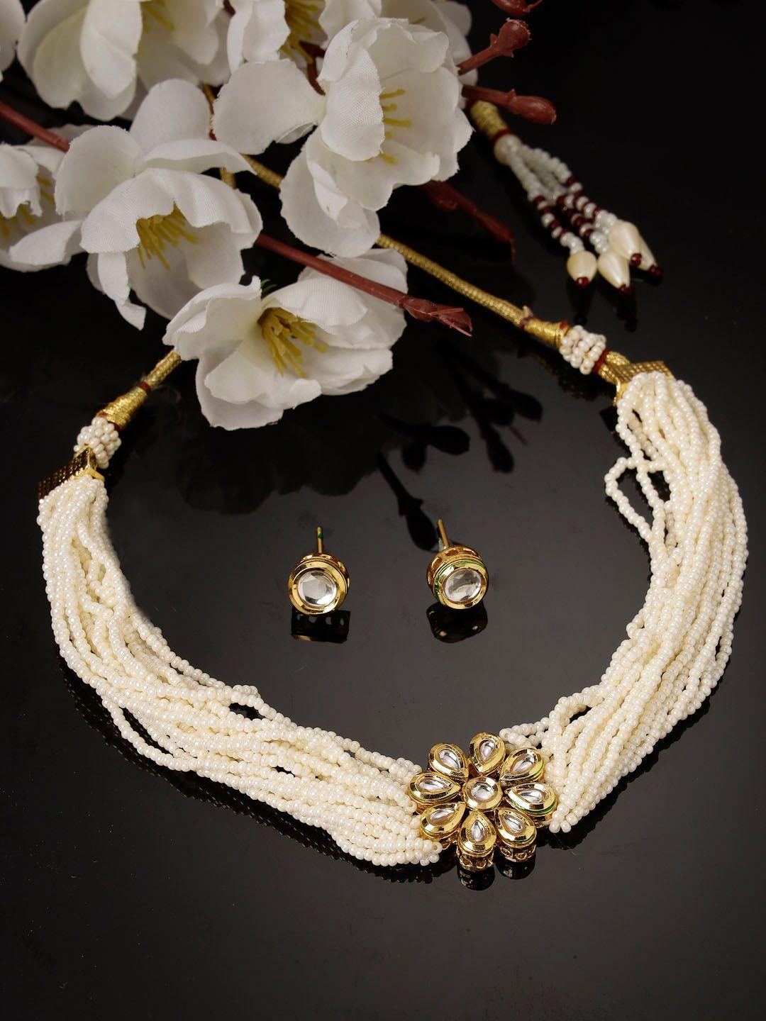 adiva-gold-plated--kundan-stone-studded-&-beaded-jewellery-set