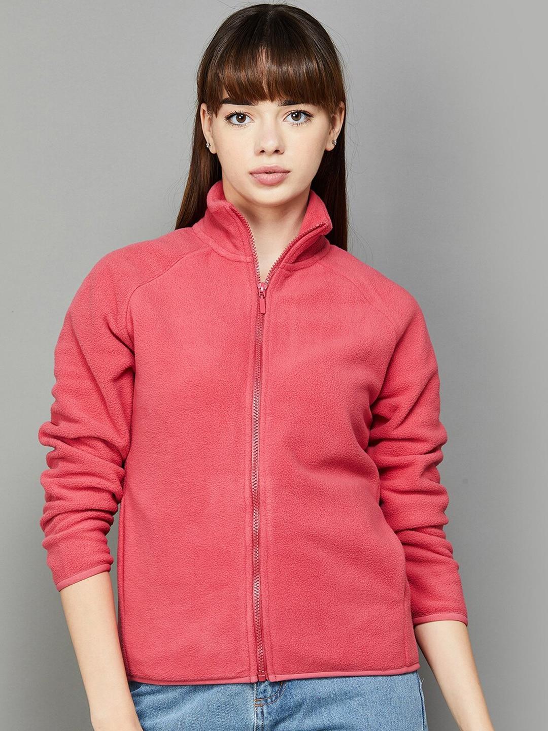 Fame Forever by Lifestyle Mock Collar Sporty Jacket