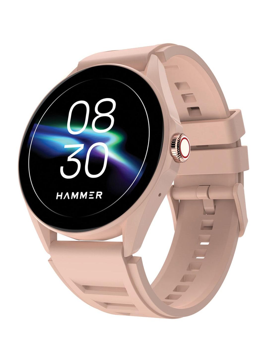 hammer-unisex-coral-peach-cyclone-1.39"-round-shape-smartwatch