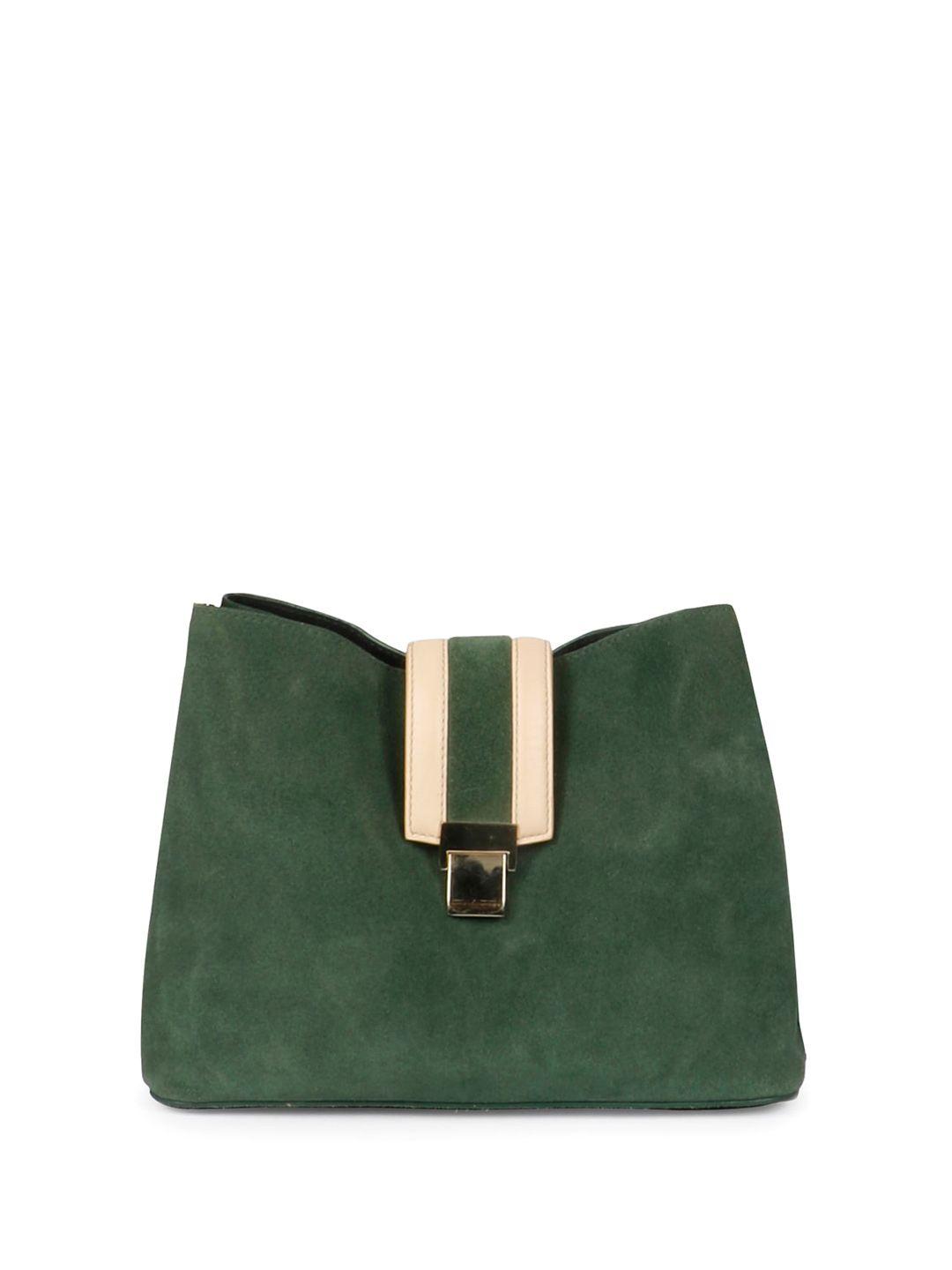 Favore Suede Leather Structured Sling Bag