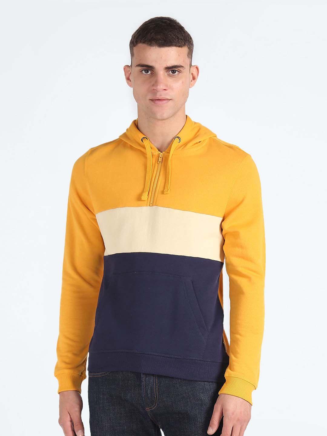 flying-machine-colourblocked-hooded-pure-cotton-sweatshirt