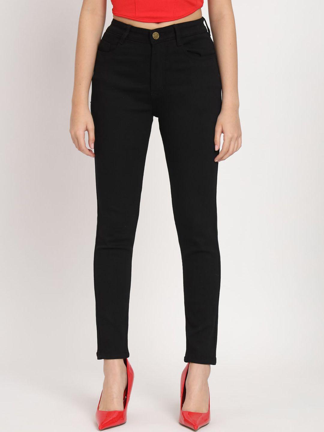 BAESD Women Jean Skinny Fit Mid-Rise Cotton Jeans