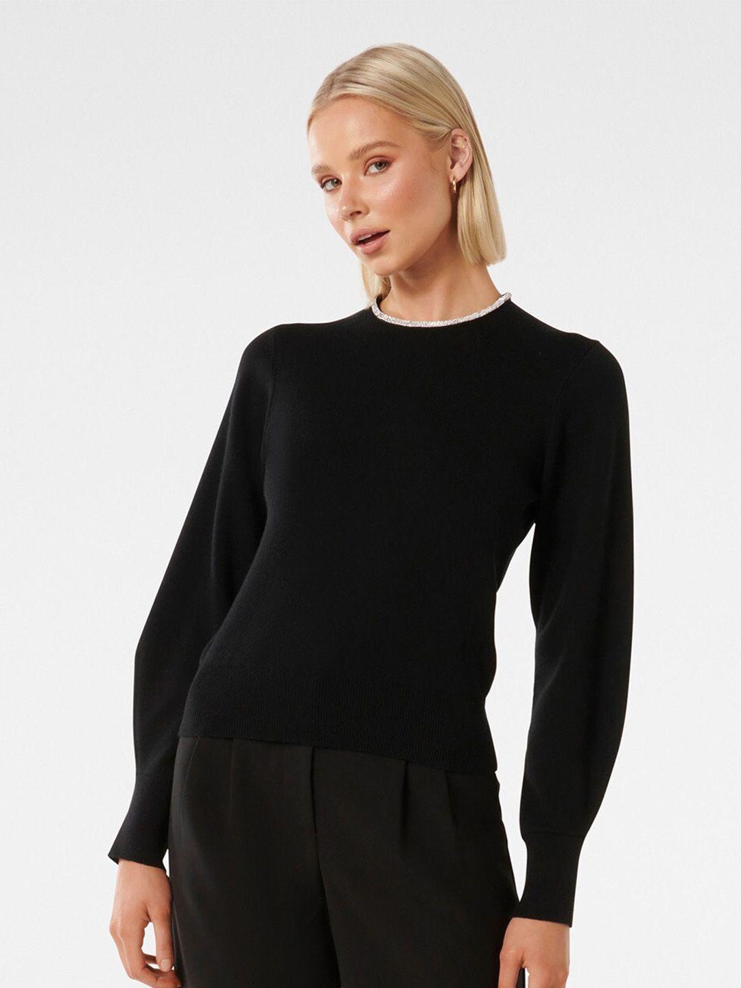 forever-new-ribbed-round-neck-long-sleeves-cotton-pullover