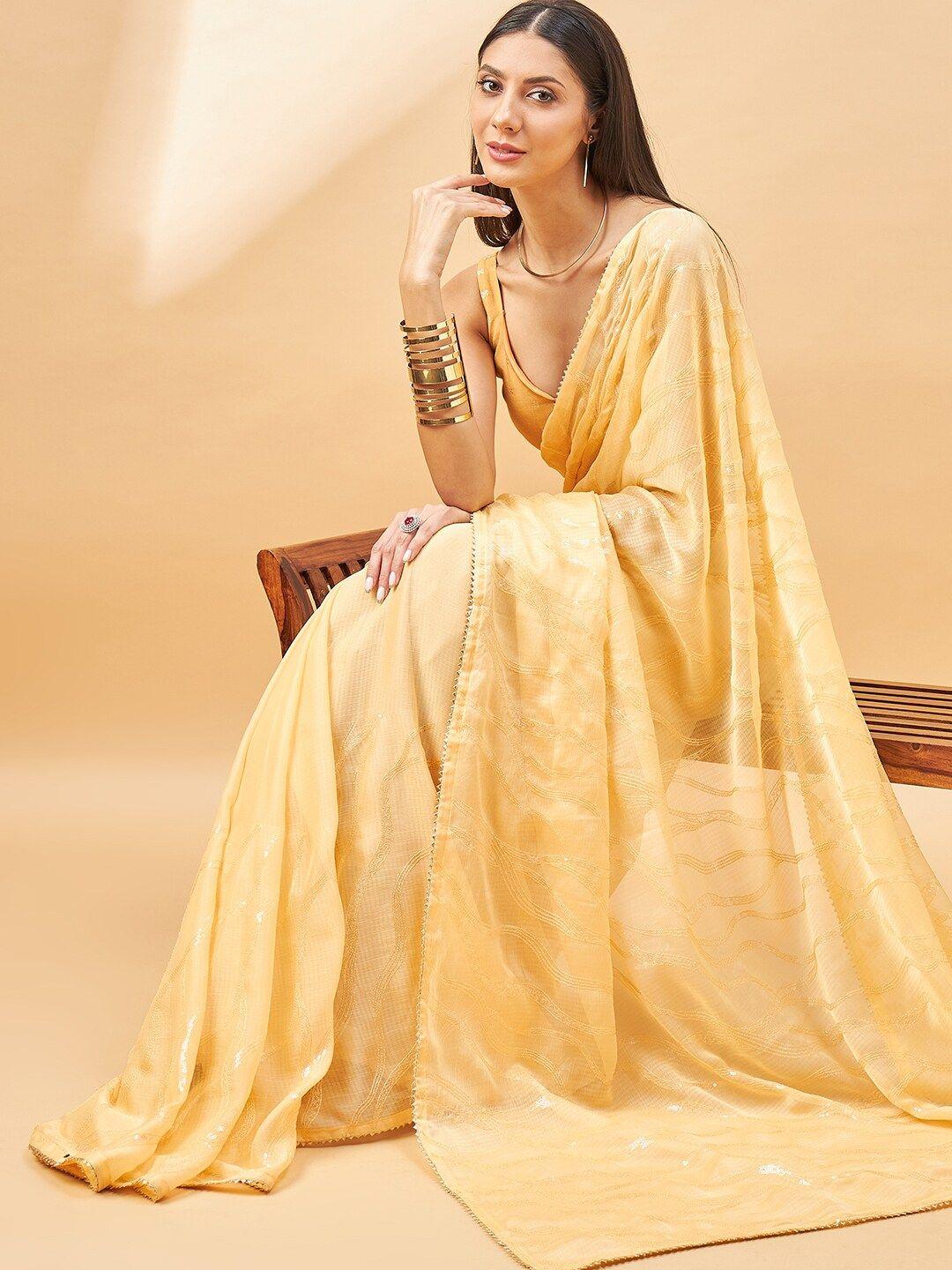 all-about-you-beige-embroidered-pure-chiffon-saree