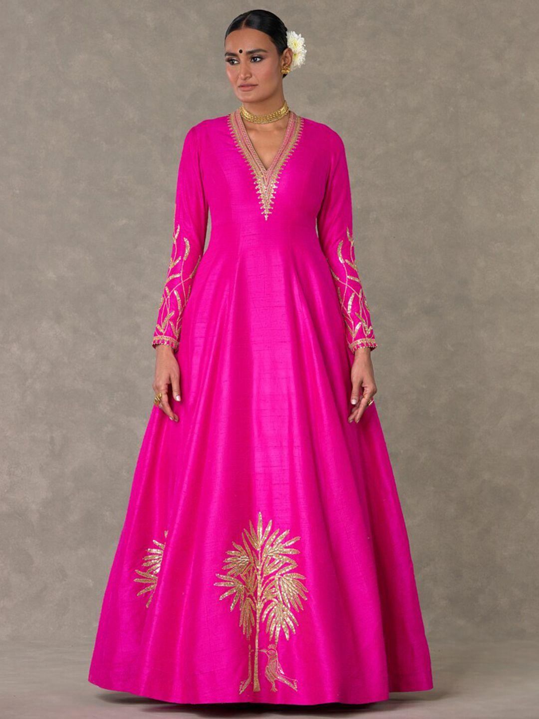 masaba-embellished-maxi-ethnic-gown