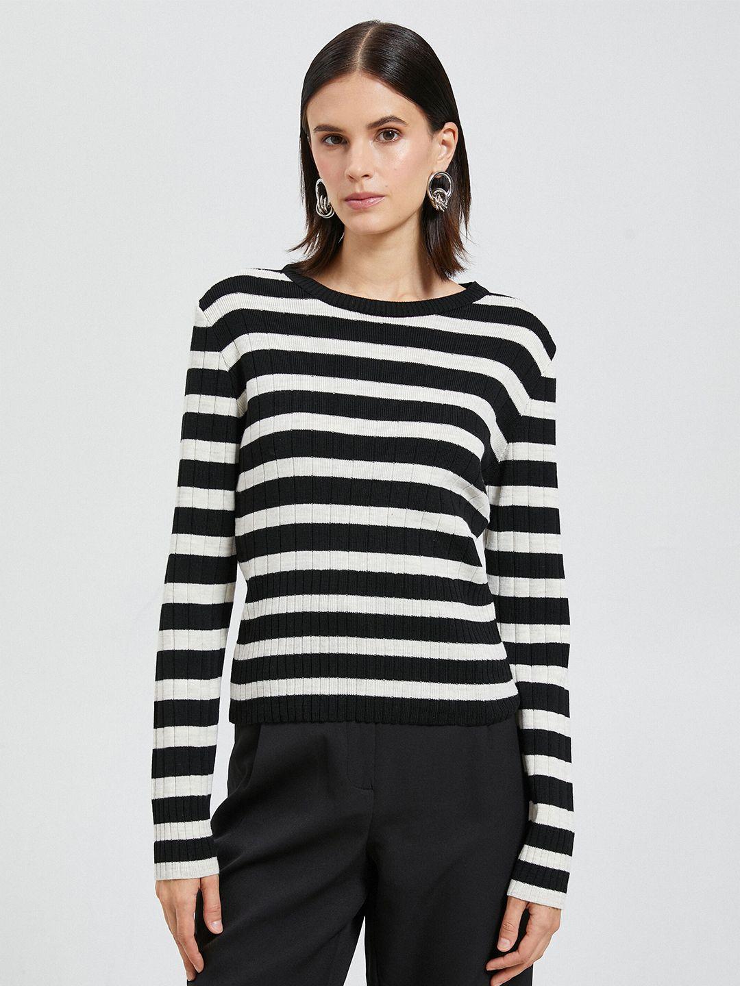 koton-striped-long-sleeves-acrylic-pullover