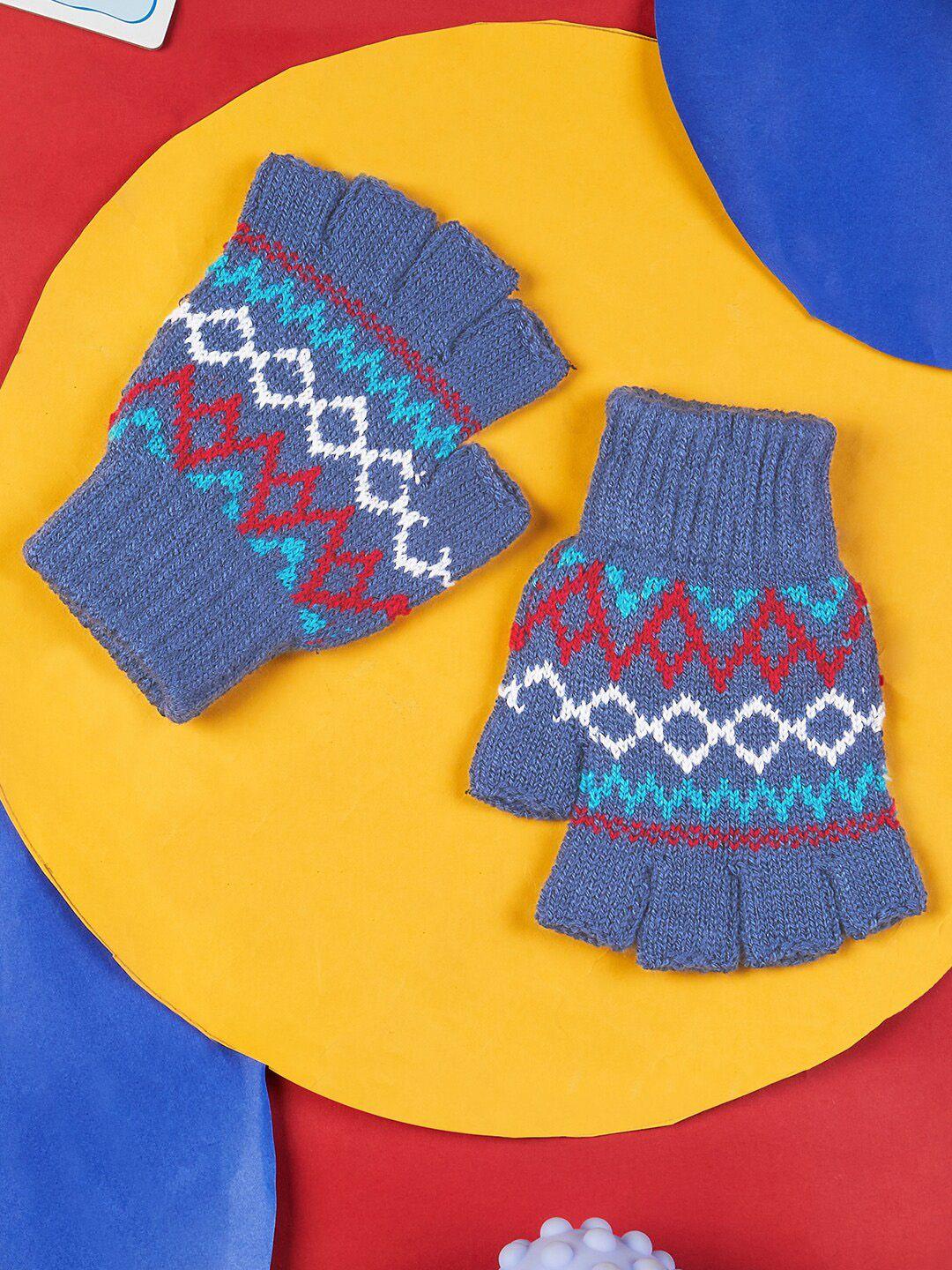 pantaloons-junior-boys-woven-designed-gloves