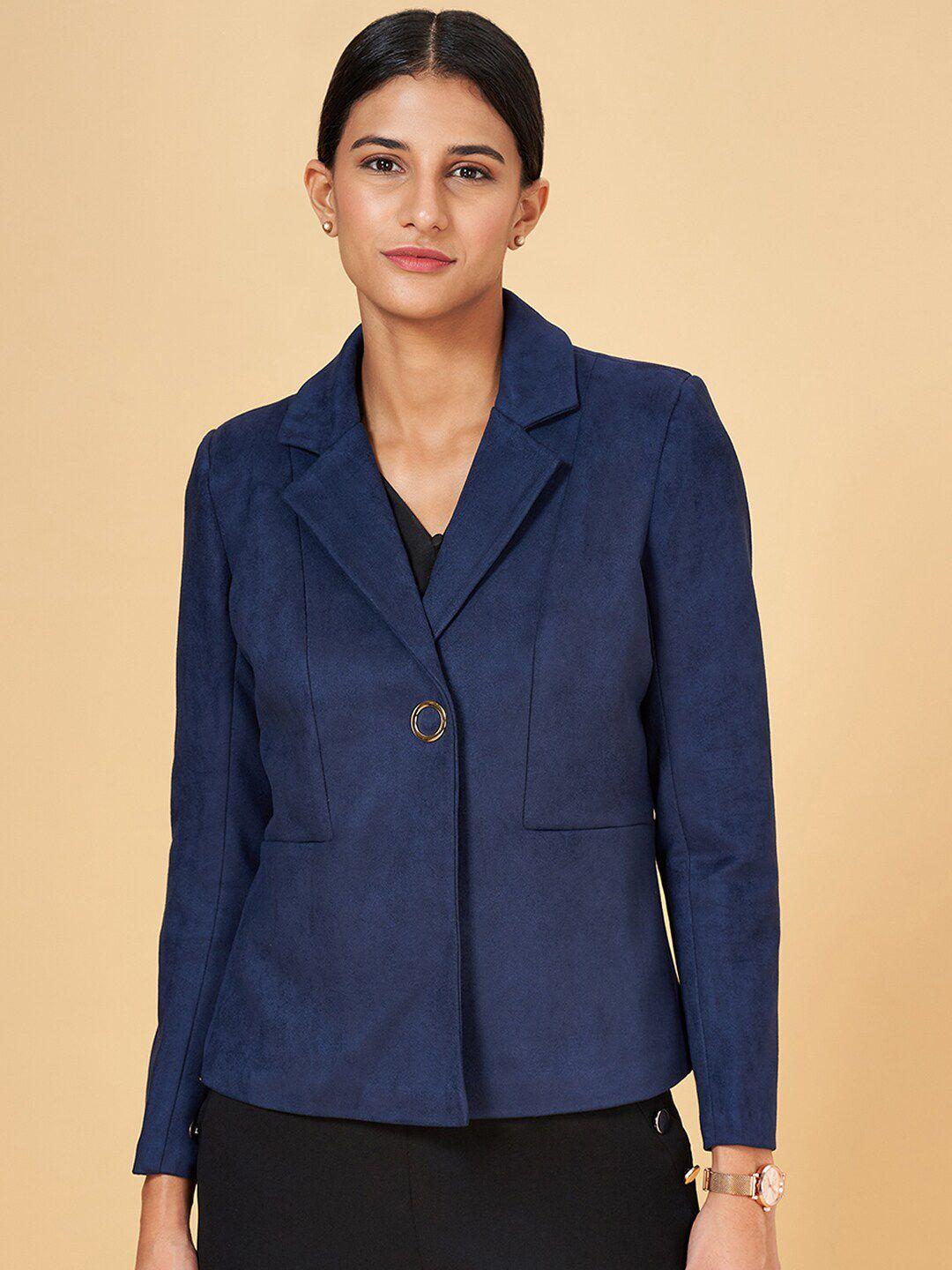 Annabelle by Pantaloons Notched Lapel Single-Breasted Blazers