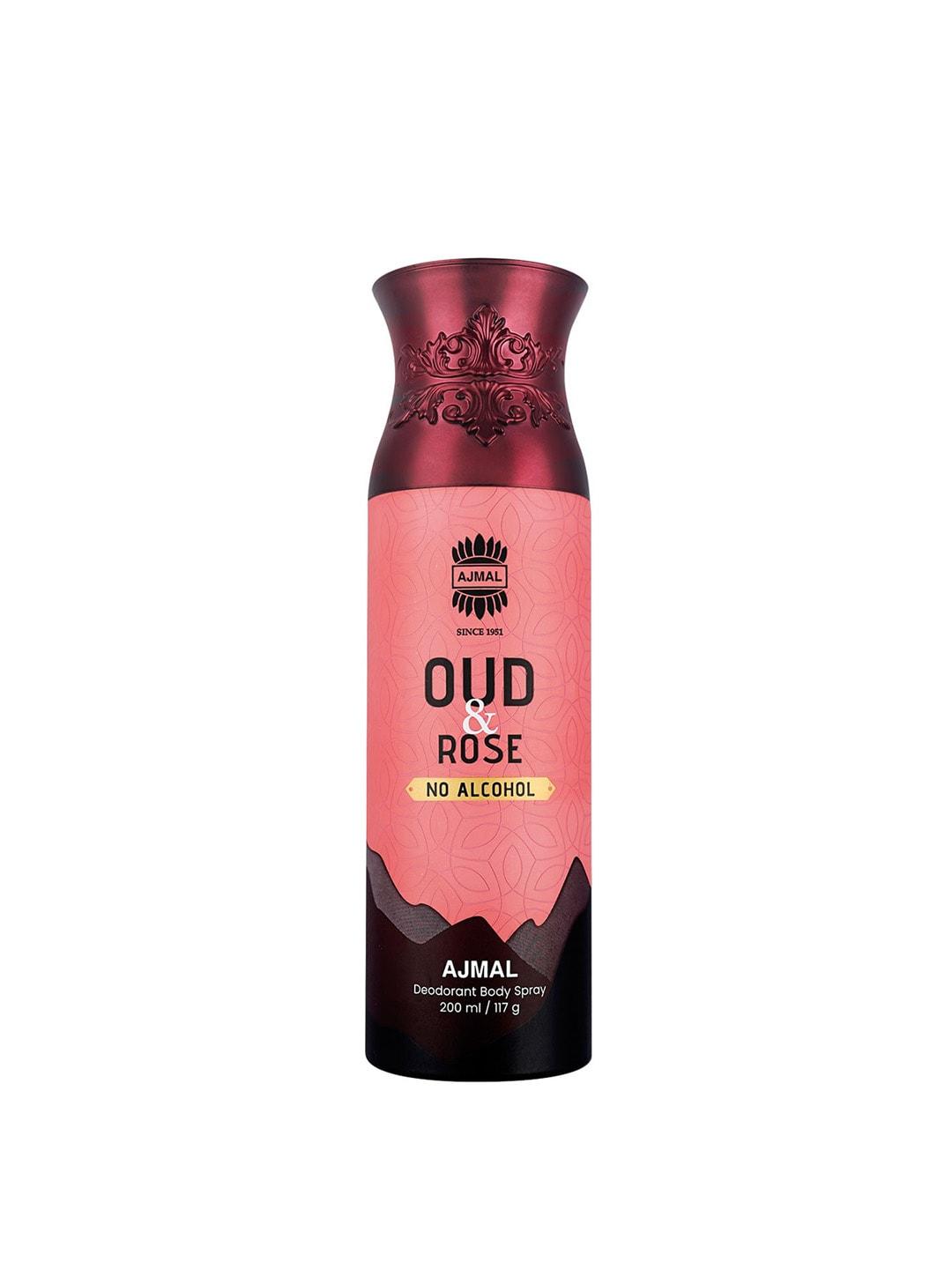 Ajmal Oud Rose Deodorant Body Spray - 200ml/117g