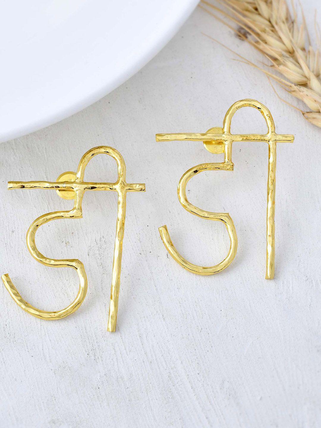 ZURII Gold-Plated Classic Drop Earrings