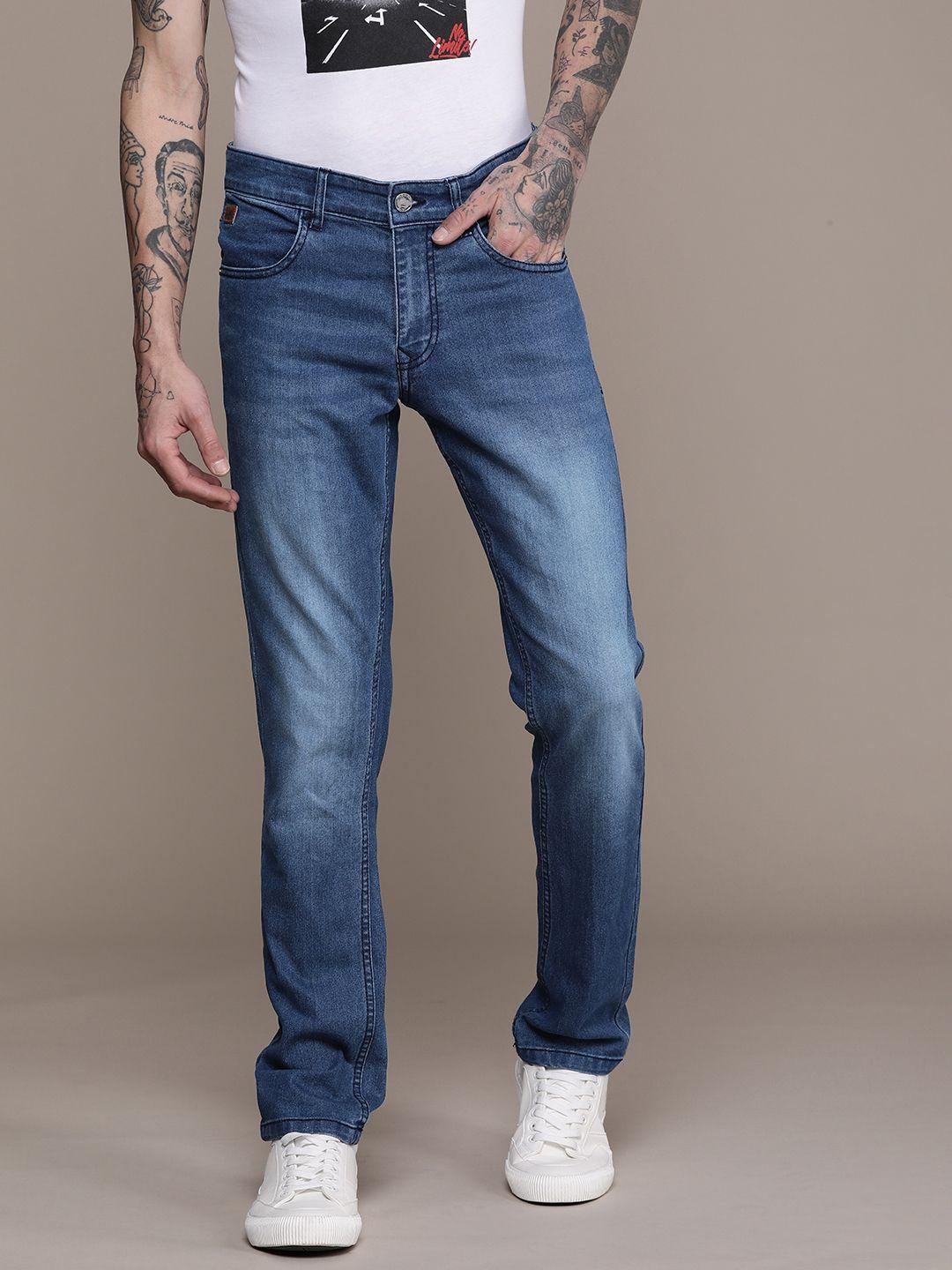 WROGN Men Light Fade Stretchable Jeans