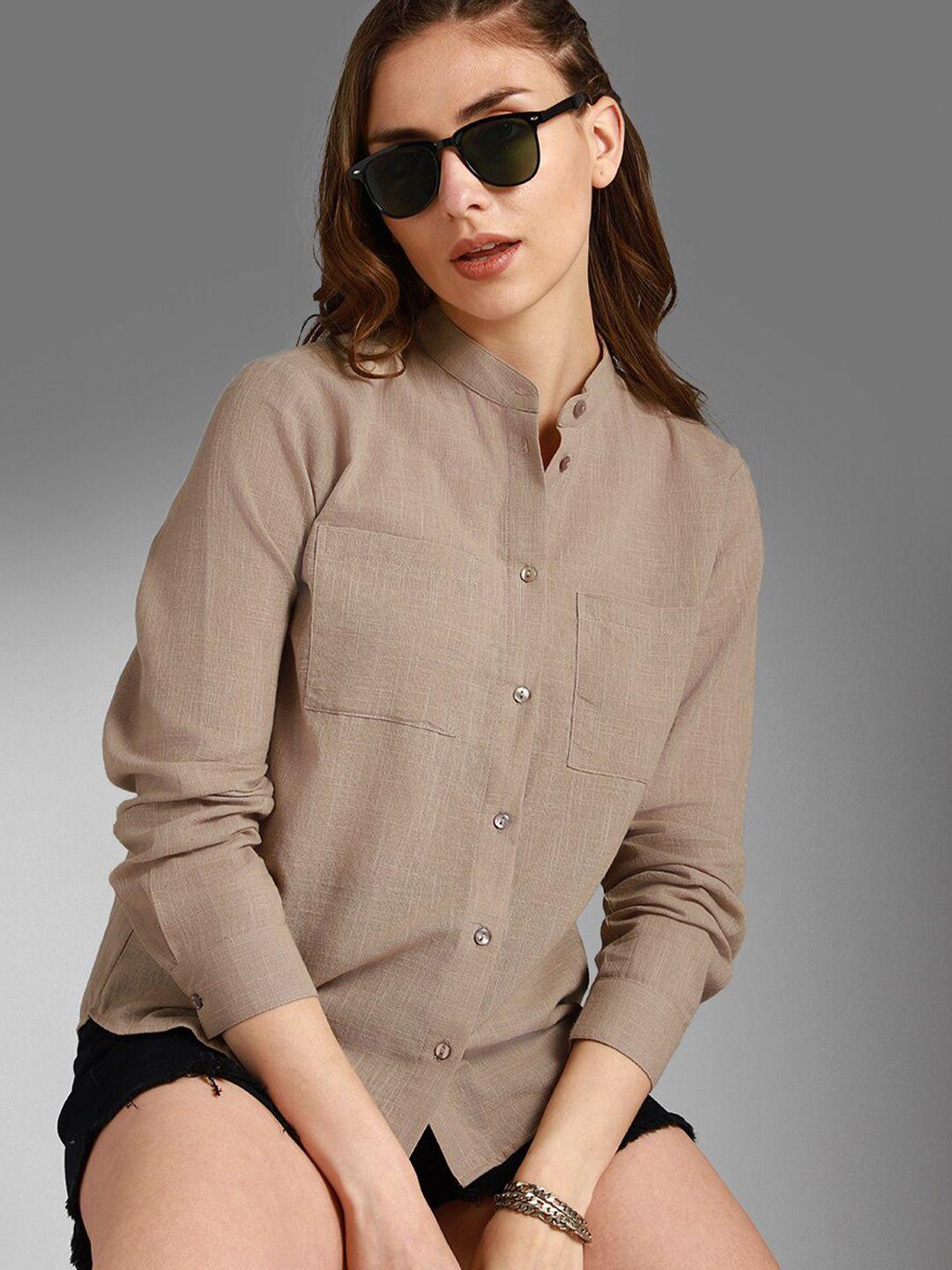 high-star-classic-mandarin-collar-long-sleeves-cotton-casual-shirt