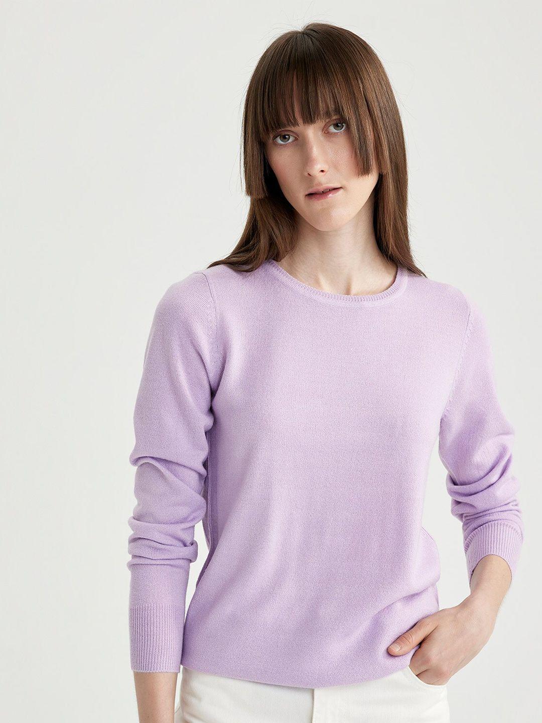 defacto-round-neck-acrylic-sweater