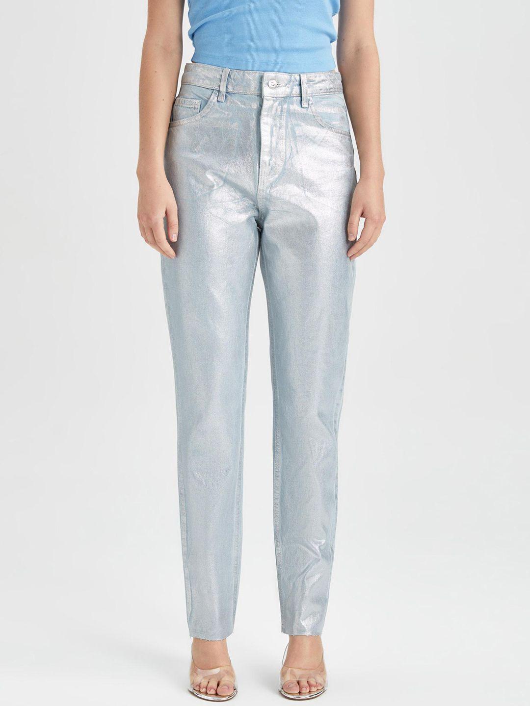defacto-women-mid-rise-pure-cotton-trouser