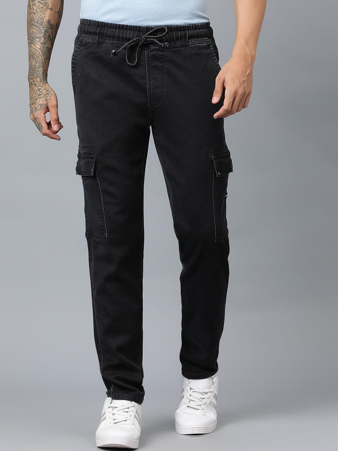 Code 61 Men Low-Rise Jogger Clean Look Stretchable Cotton Jeans