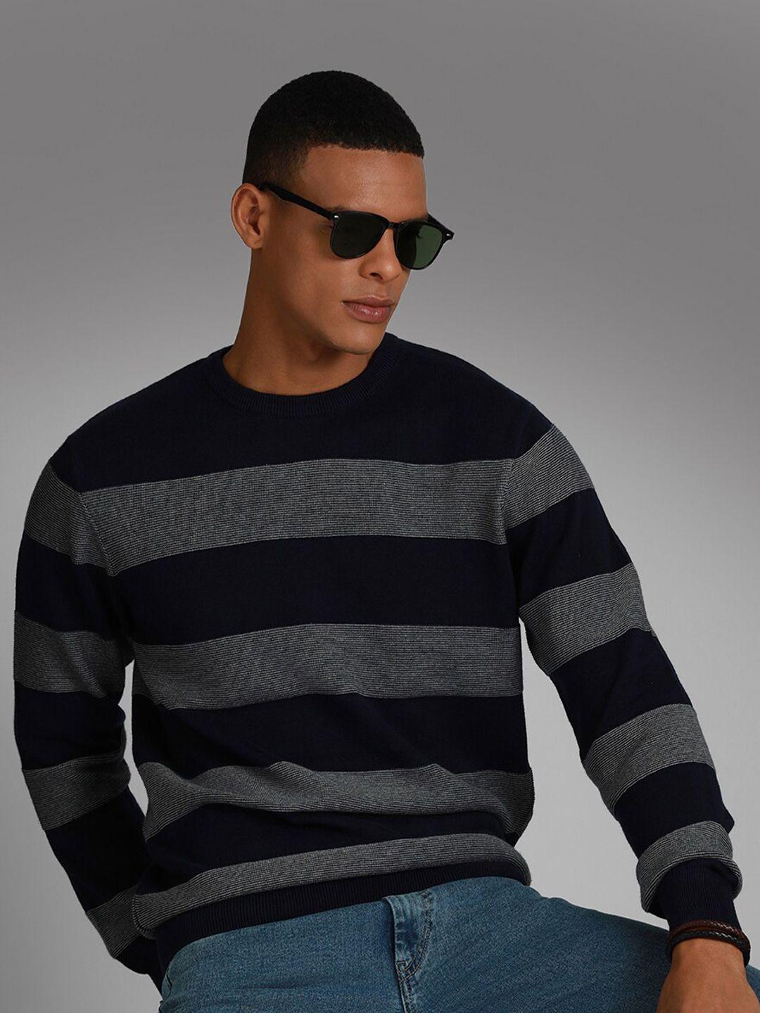 high-star-striped-round-neck-long-sleeves-cotton-pullover-sweater