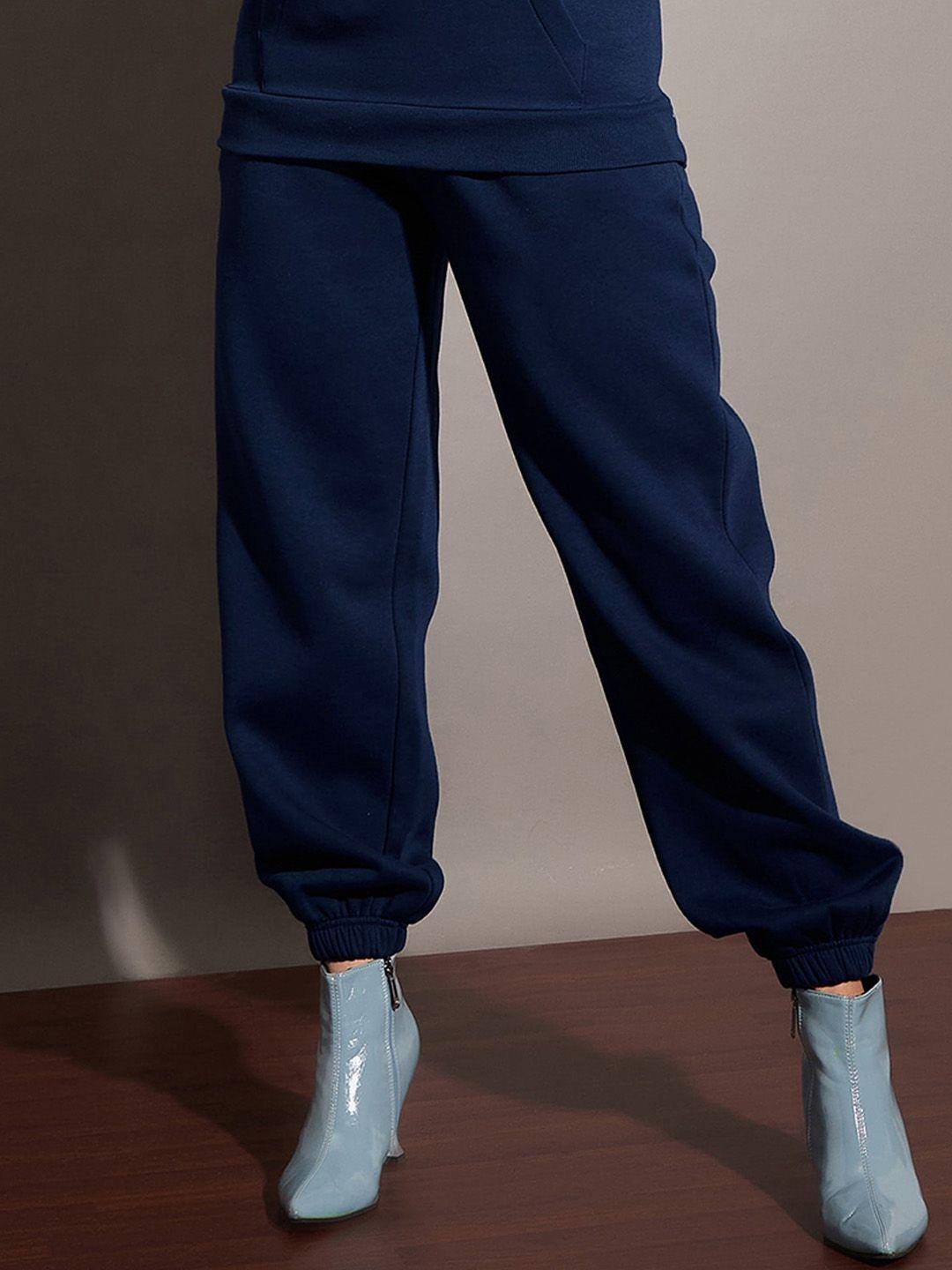 sassafras-women-navy-blue-relaxed-fit-mid-rise-fleece-joggers