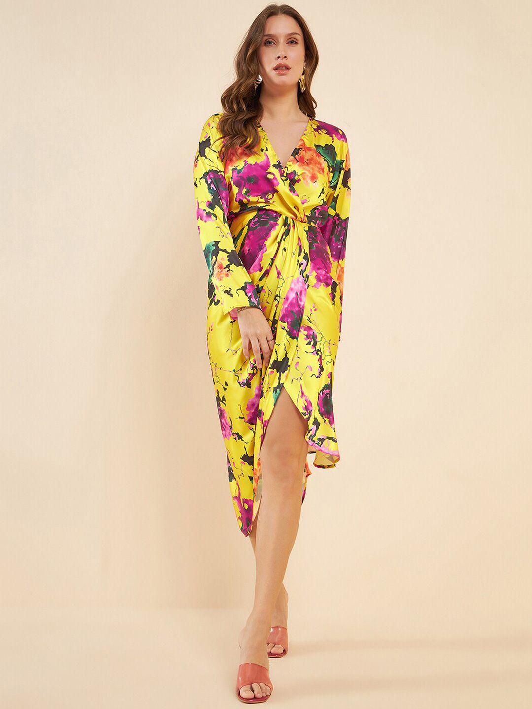 antheaa-floral-printed-satin-wrap-midi-dress
