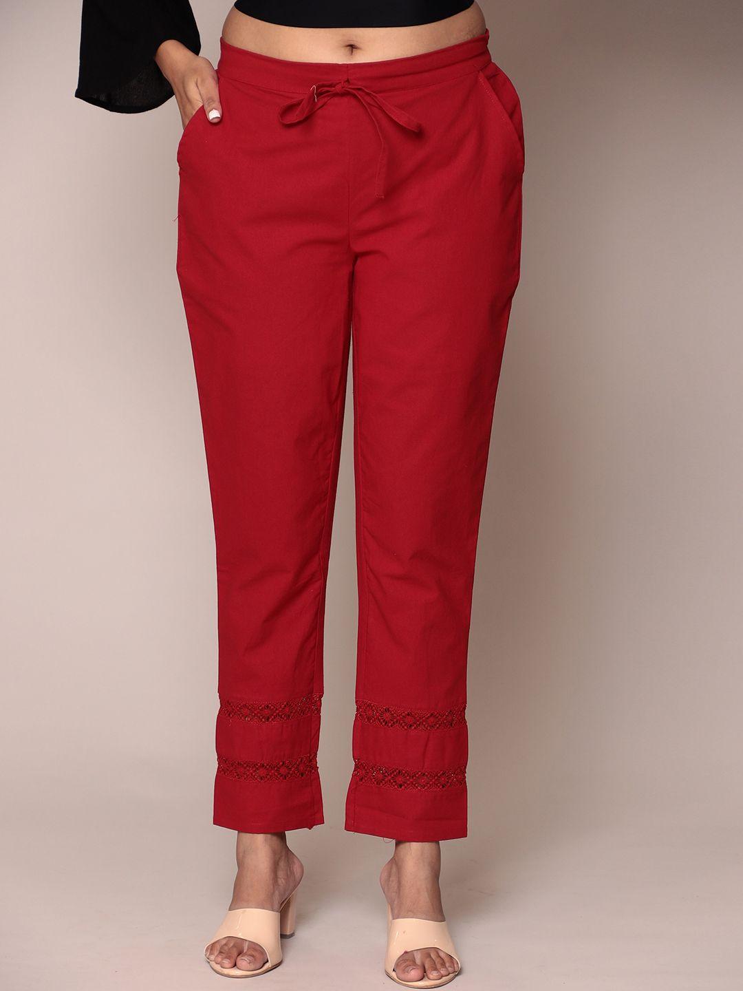 zari-women-regular-fit-cotton-cigarette-trousers
