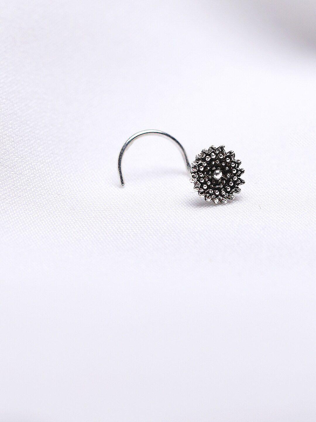 GIVA 925 Sterling Silver Oxidised Nosepin