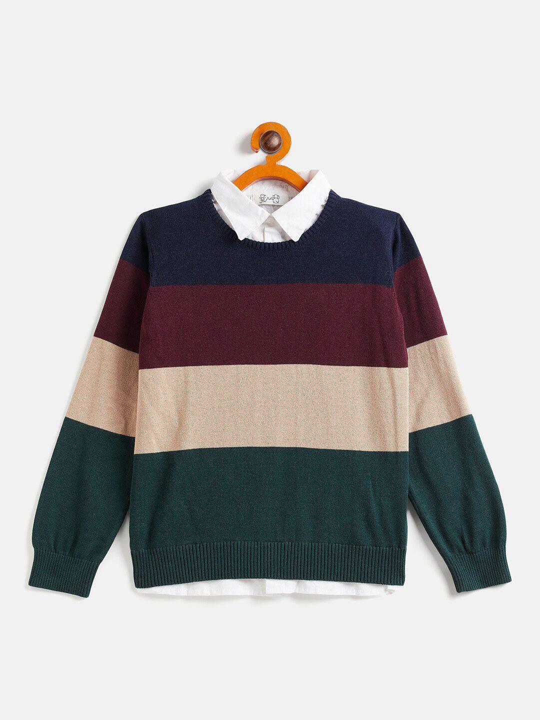 jwaaq-boys-striped-cotton-sweater