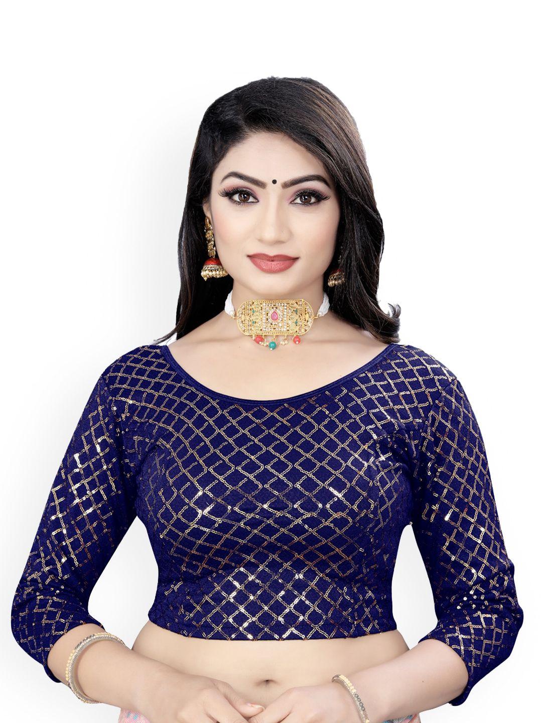 himrise-embriodered-three-quarter-sleeves-sequinned-raw-silk-saree-blouse