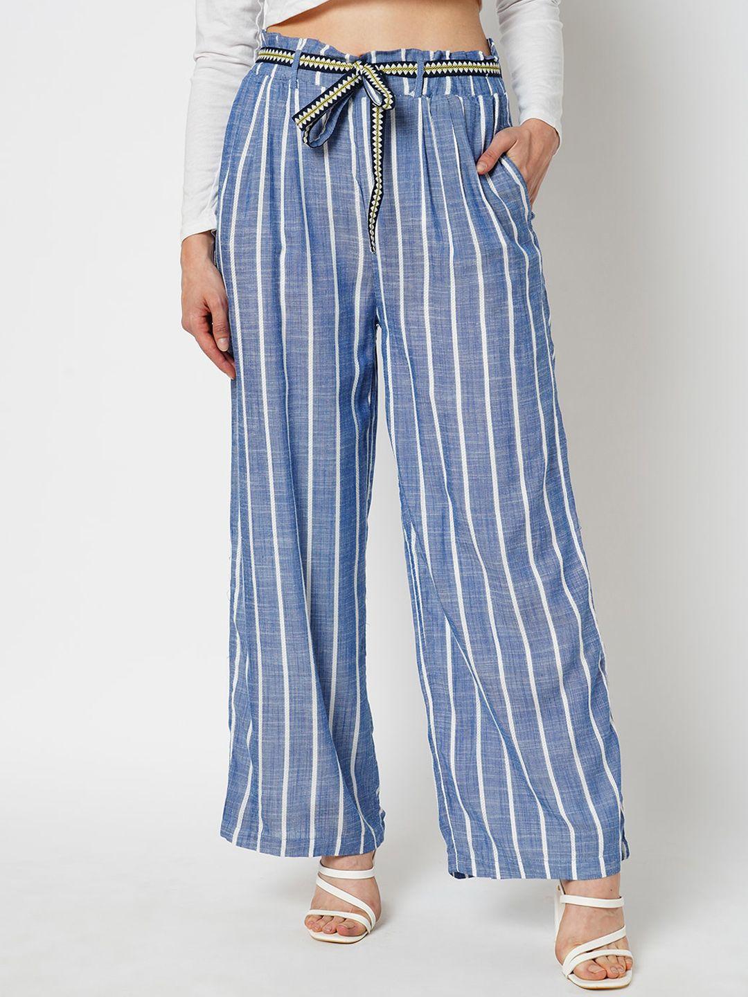 only-women-striped-high-rise-parallel-trousers