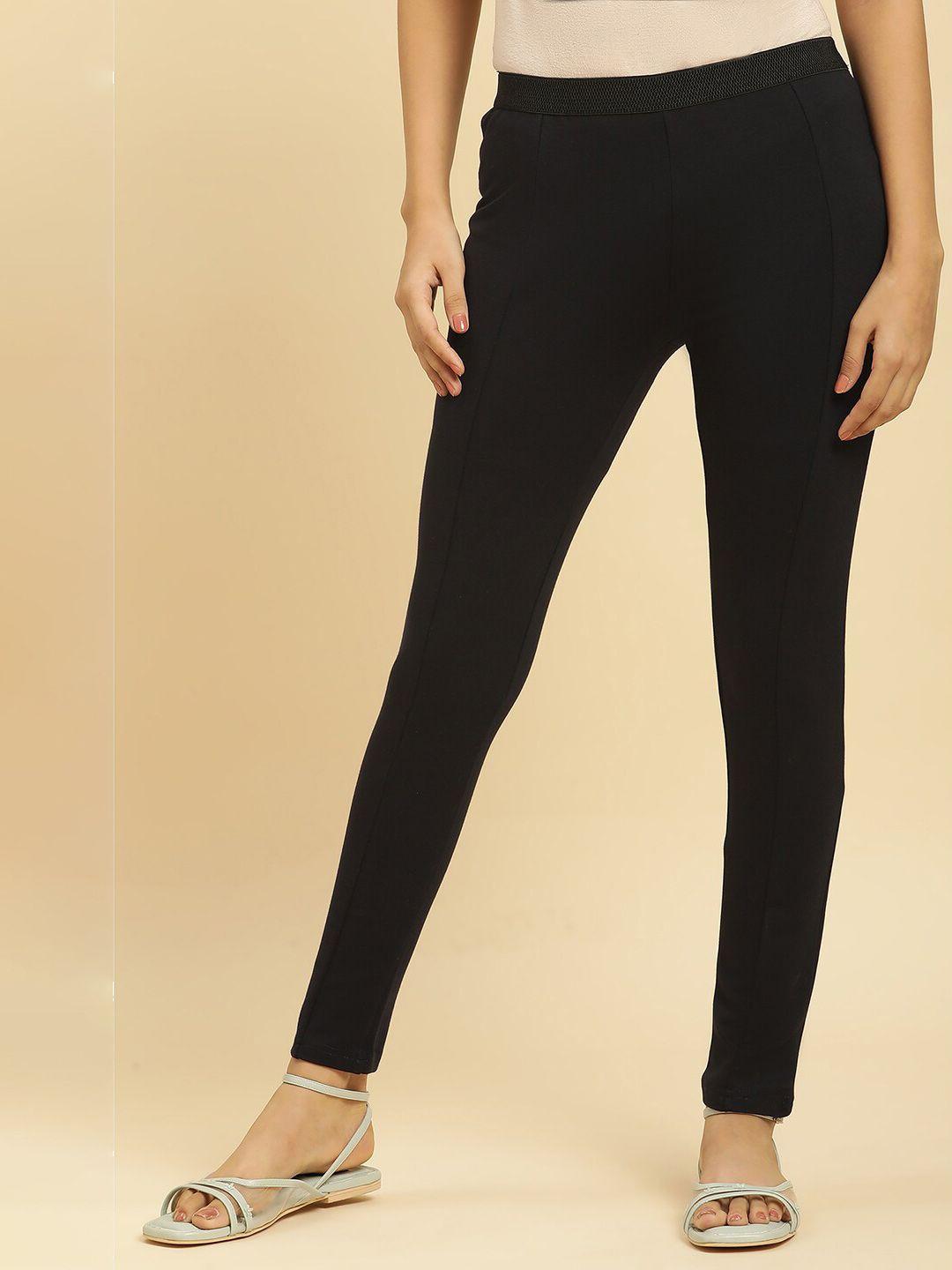W Mid Rise Slim Fit Jeggings