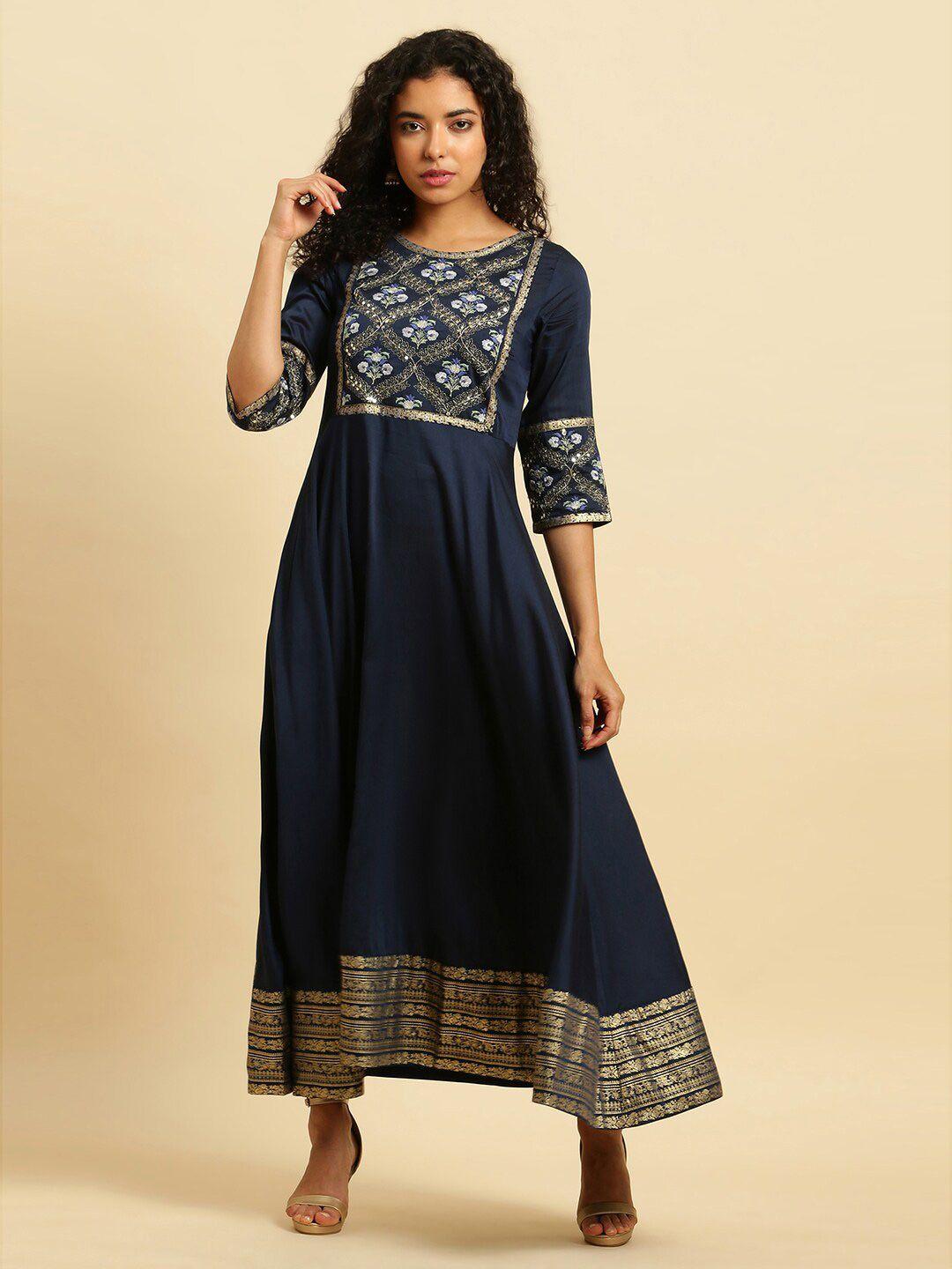 w-blue-floral-embroidered-sequined-maxi-ethnic-dress