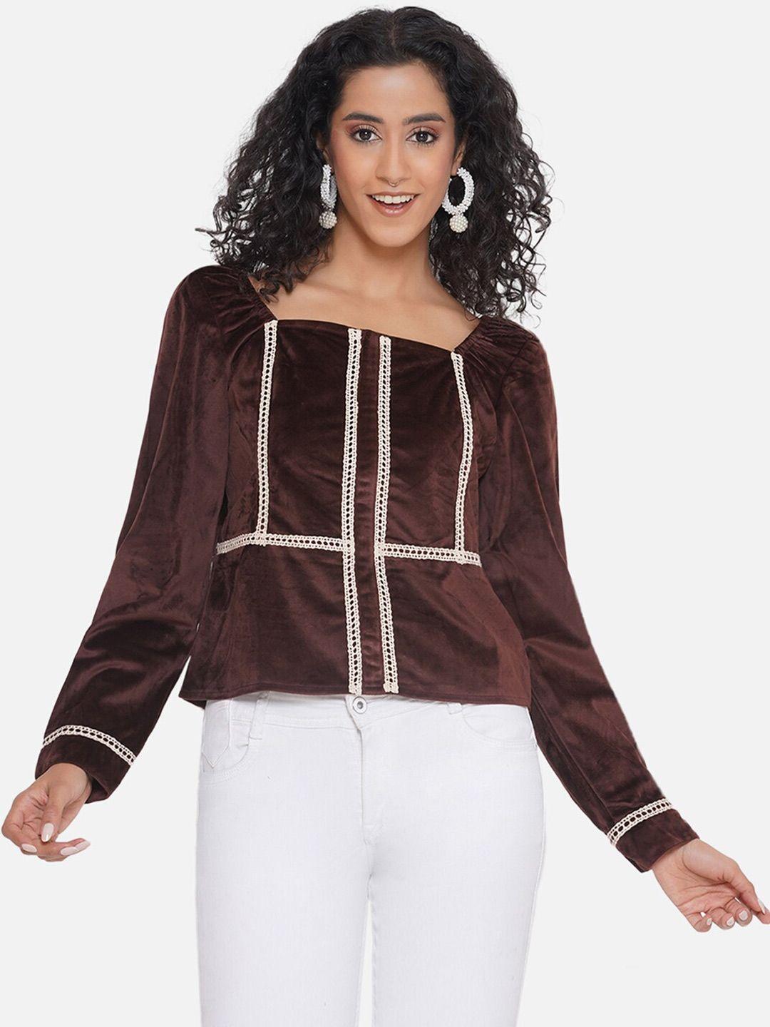bellamia-square-neck-puff-sleeves-top