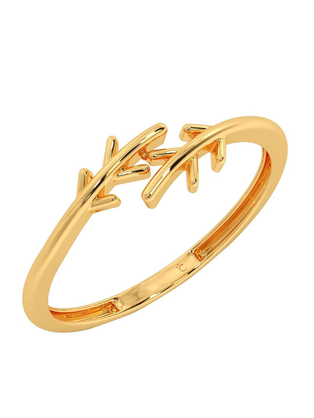 CANDERE A KALYAN JEWELLERS COMPANY 18KT Gold Ring-1.12gm