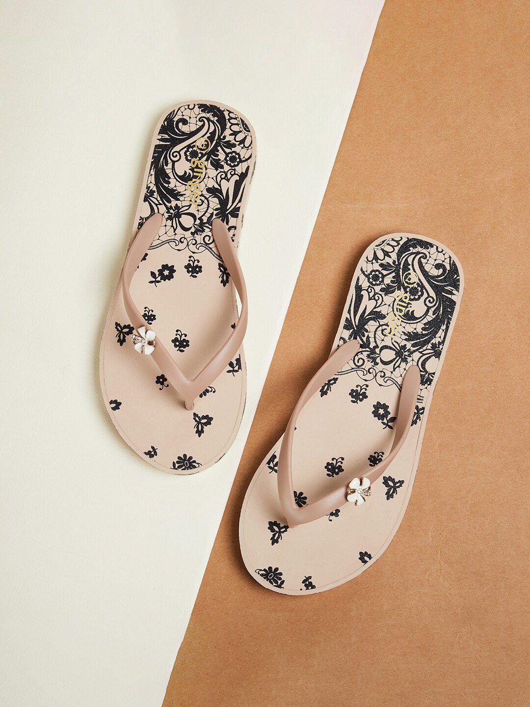 ginger-by-lifestyle-women-printed-thong-flip-flops