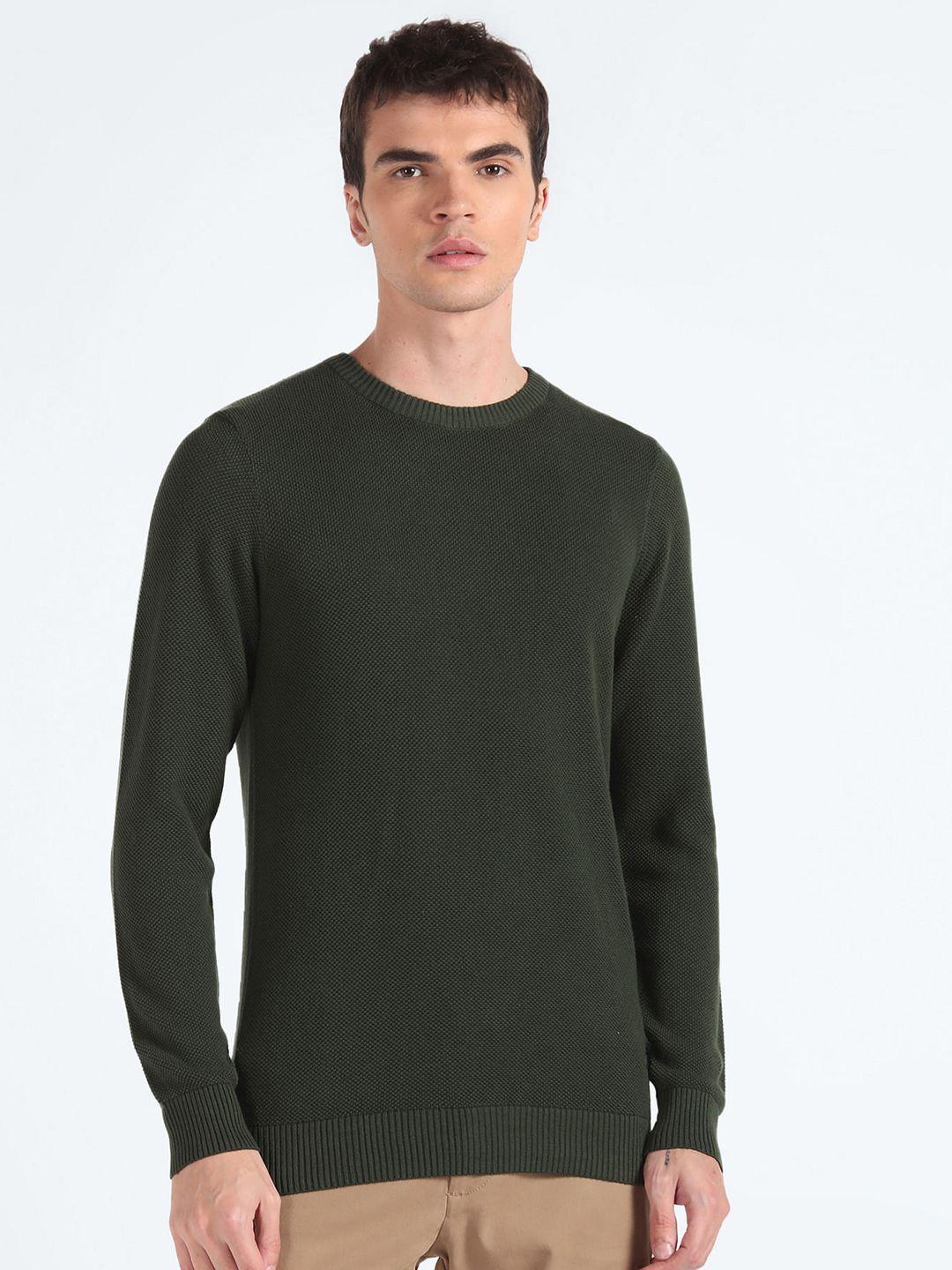 flying-machine-ribbed-pure-cotton-pullover-sweater
