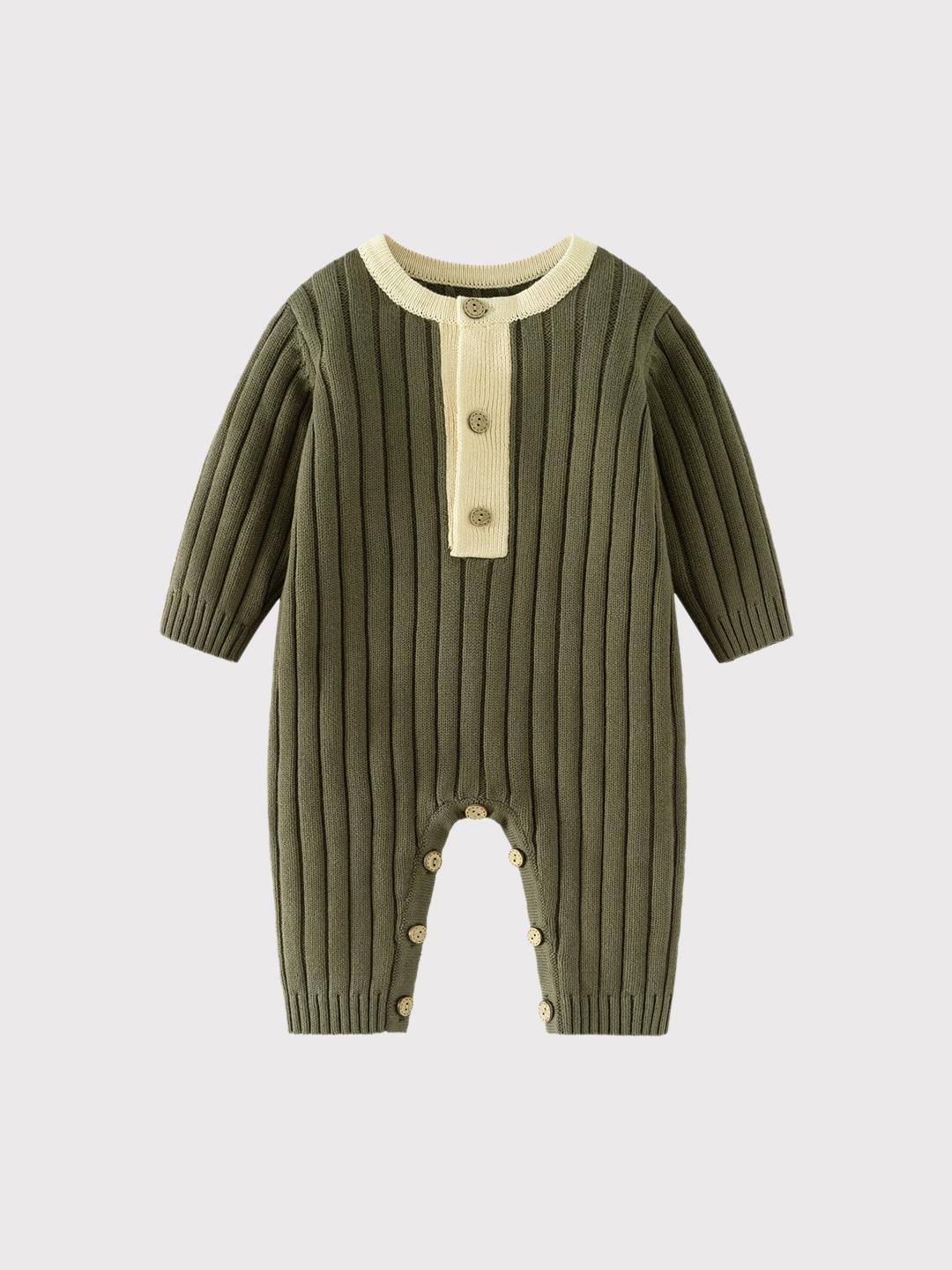 StyleCast Infants Ribbed Cotton Rompers