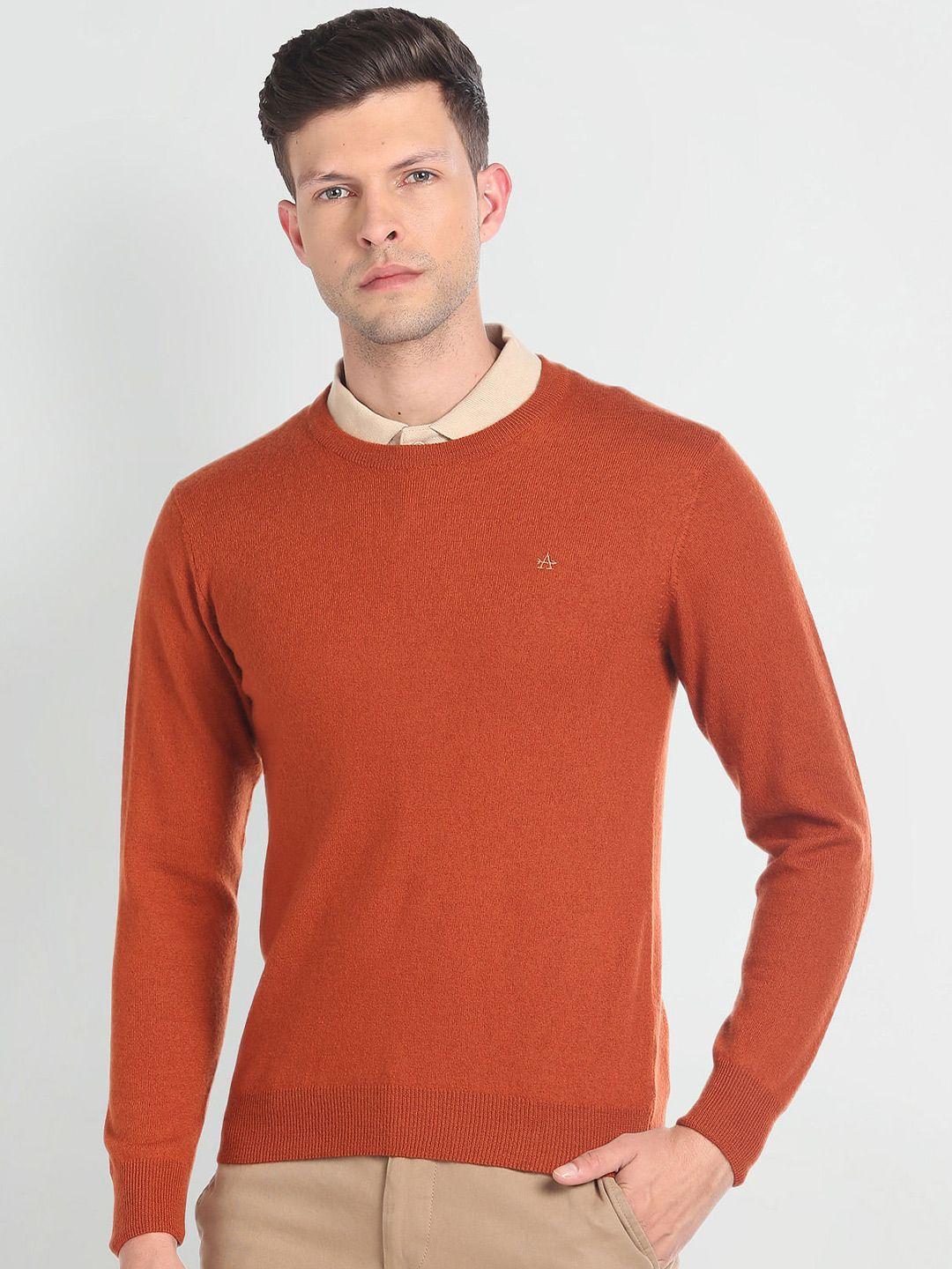 arrow-round-neck-woollen-sweater