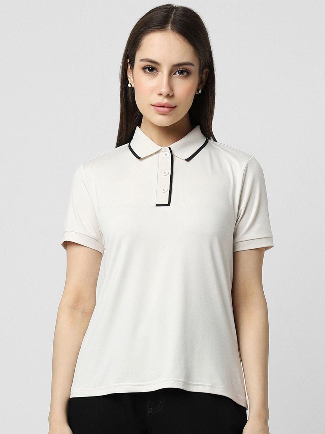 van-heusen-woman-polo-collar-t-shirt