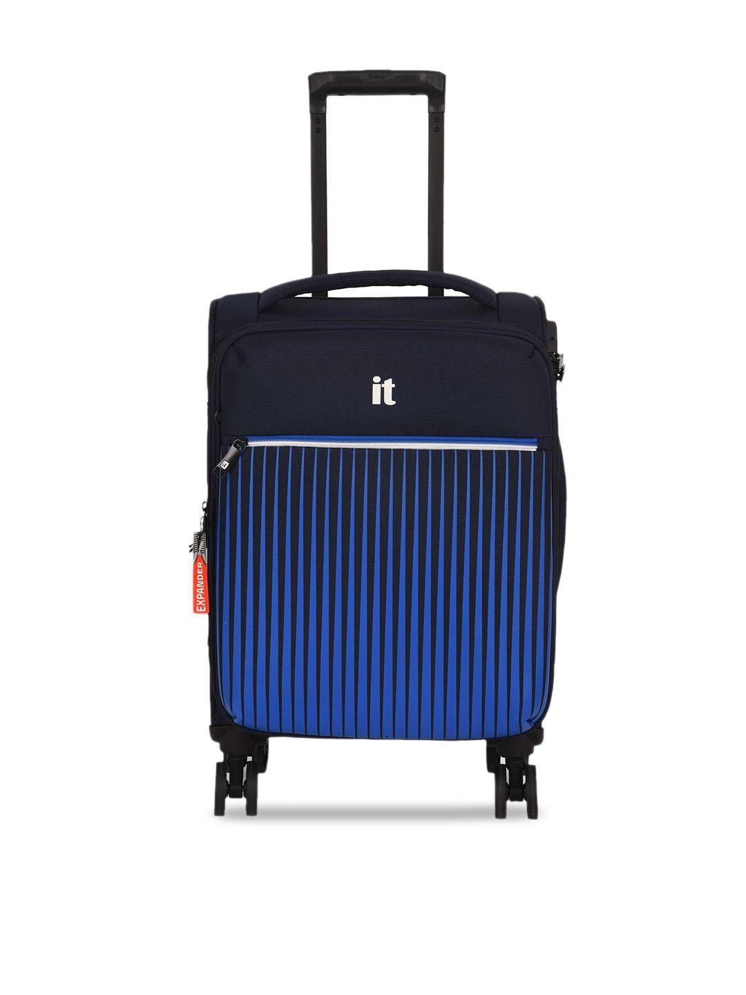 IT luggage The Lite Striped Soft-Sided Trolley Bag